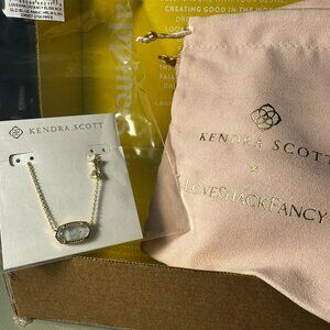 Kendra Scott x LoveShackFancy Elisa Necklace Blue